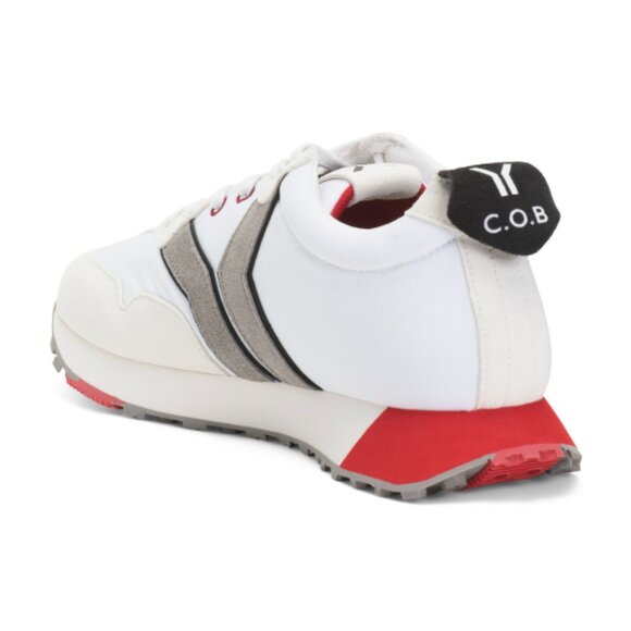 CULTURE OF BRAVE Men's Made In Italy Sport Casual Jogger Sneakers - Picture 2 of 2